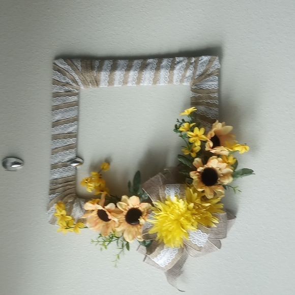 Hand Crafted Other - Springtime Frame Wreath